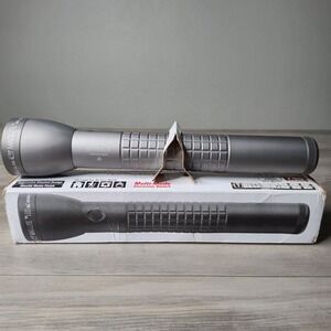Mag-Lite ML300LX LED Flashlight Quick-Click 746 Lumens Stealth Matte Gray New OB